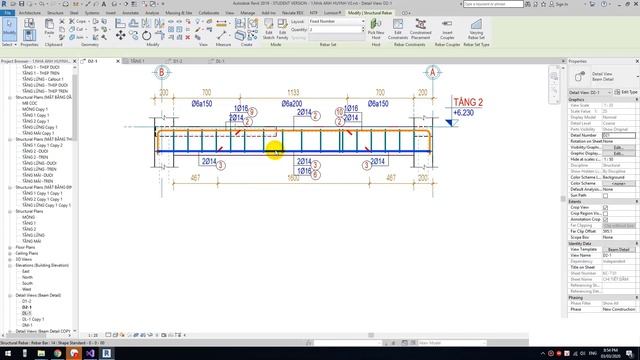 Sản phẩm học viên Revit API | Detail Section Beam | Product of Revit API class student смотреть онлайн