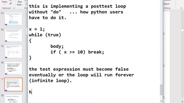 CIT1173#2068 Lecture R - Loops - Chapter 5 through page 20 (04/11/19) смотреть онлайн