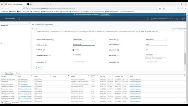 Know It Like Pro : Configuring vSphere with Kubernetes on vSphere Infrastructure смотреть онлайн