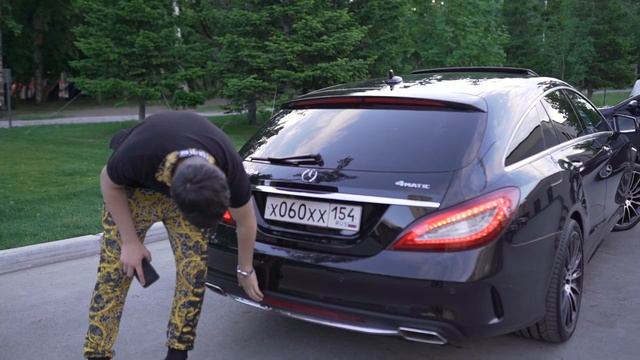 Mercedes-Benz CLS350 Shooting Brake! Настоящий немец. смотреть онлайн