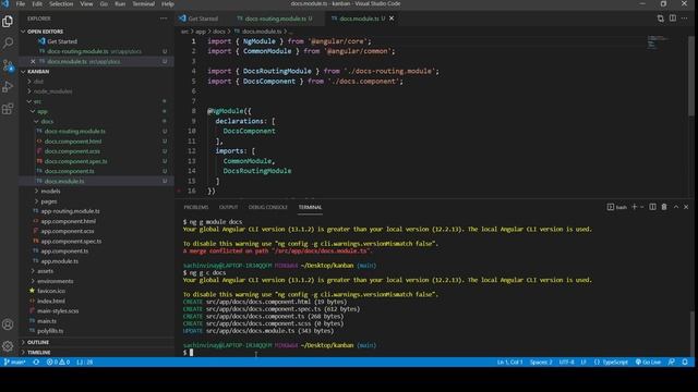 How to Create component-name.routing.module.ts in a subfolder || Problem Solved смотреть онлайн