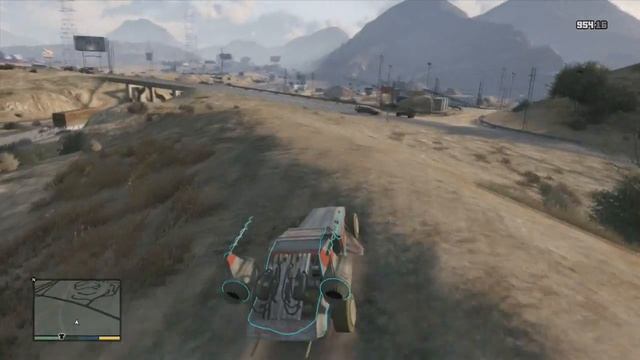 GTA V - SECRET CAR (SPACE DOCKER) STORY MODE - ALIEN CAR? смотреть онлайн