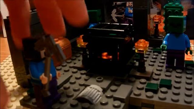 Обзор на Lego Minecraft 21119 Подземелье смотреть онлайн