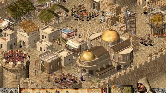 #75 Stronghold Crusader FULL GAME исторические сражения ,прохождение на русском языке смотреть онлайн