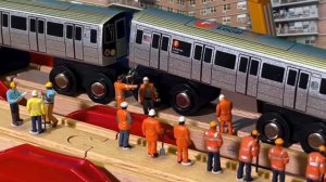 Munipals MTA R160 F Train Derails At Coney Island Neptune Avenue: Subway Mini Clip @Trainman6000