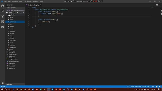 CodeIgniter Tutorials in Urdu Part 4 - How to remove index.php with .htaccess file in codeigniter смотреть онлайн