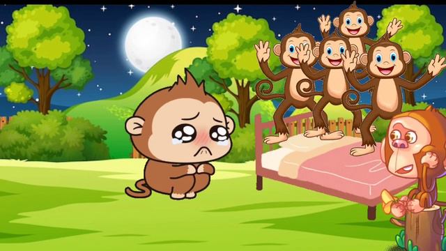 Five Little Monkeys Jumping On The Bed English Rhyme @cocomelon + The Boo Boo Song @chuchutv Song