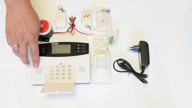 GSM беспроводная сигнализация GSM Alarm System SGA-9907CQ комплект смотреть онлайн