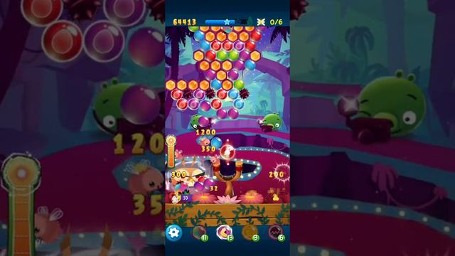 Angry Birds Pop Daily Guest Star Dahlia - play a different character each day to gain bonuses смотреть онлайн