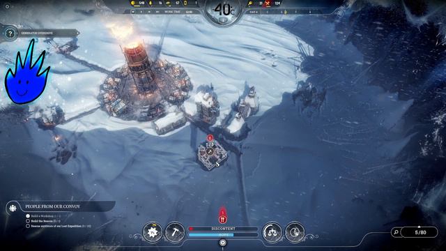 Gaming teacher with girlfriend - Frostpunk coop: A new home, episode 2 смотреть онлайн