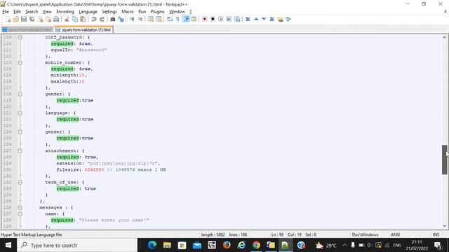 How to validate form in jquery with example | Registration form validation in jquery step by step смотреть онлайн