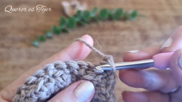 Cómo Hacer Una Estola, Gran Bufanda O Poncho A Crochet Con Textura. #estolaelizabeth