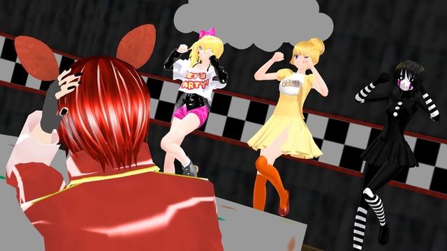 【MMD FNAF】 Feel the sound (motion download) смотреть онлайн
