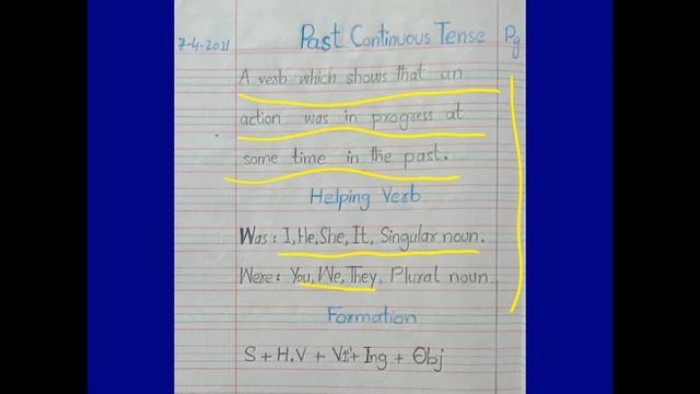 Class IV English fair work Past continuous tense смотреть онлайн