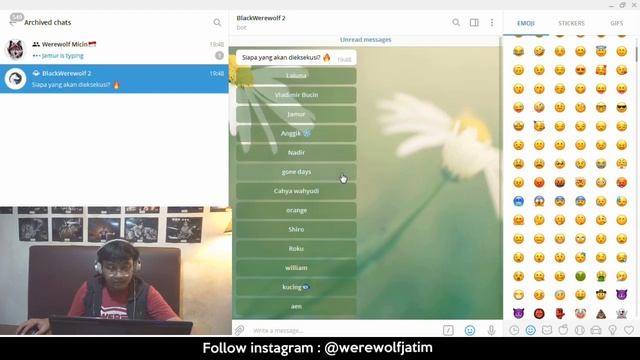 Tutorial Main Werewolf di Telegram смотреть онлайн