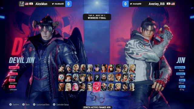 Zenith Active Frames #30 - Tekken 8 Tournament (FULL VOD) смотреть онлайн