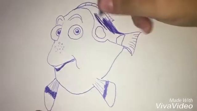 Finding Dory Drawing смотреть онлайн