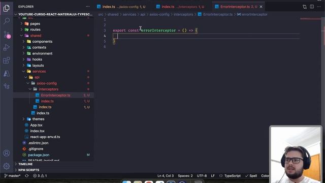 React, Material UI 5 e Typescript: #20 - Como configurar o axios no React смотреть онлайн