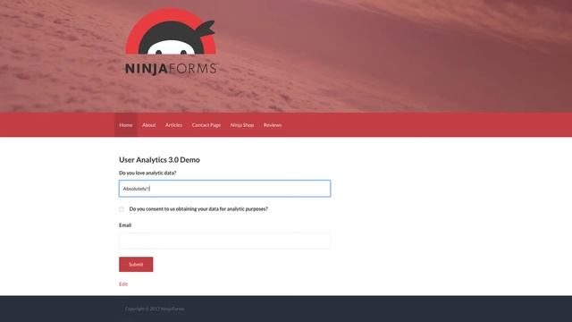 User Analytics for Ninja Forms смотреть онлайн