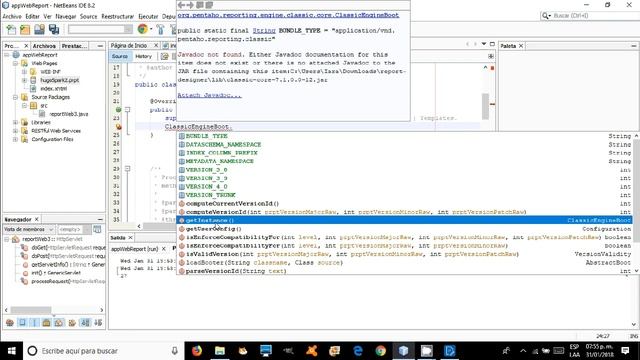 Pentaho Report incorporado en una Aplicación Java Web смотреть онлайн