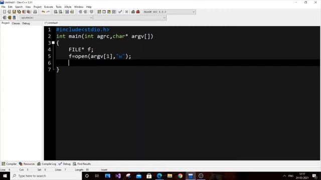 Touch linux command in C program смотреть онлайн