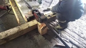 ремонт винтового двух стоечного подъёмника своими руками