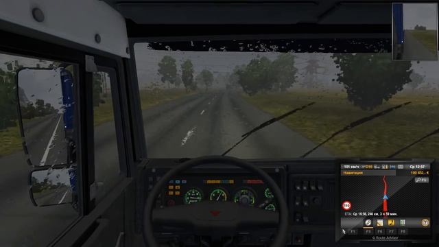 Euro Truck Simulator2,прохождение #45Таможенный контрафакт(ProMods2.1.5+RusMap1.7.1+Южный регион6.0 смотреть онлайн
