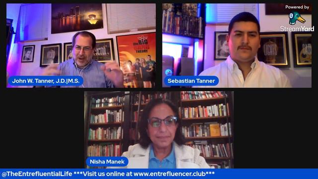 The Entrefluential Life Podcast with John W. Tanner and Sebastian Tanner (Full video) смотреть онлайн