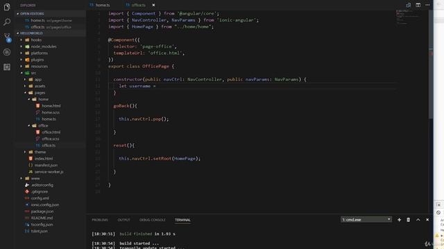 Lecture 29 Building Navigation Parameters in Ionic Framework for Mobile Apps |IonicFrameworkTutoria смотреть онлайн