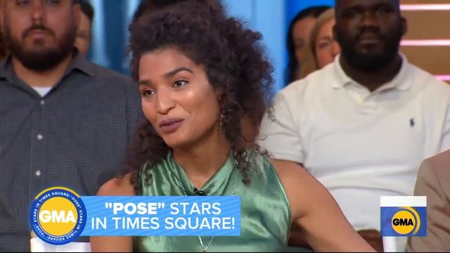 The stars of 'Pose' show us how to 'sell the face' l GMA смотреть онлайн