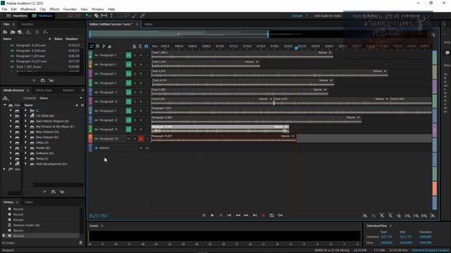 Adobe Audition CC - How to add additional track layers to your project смотреть онлайн