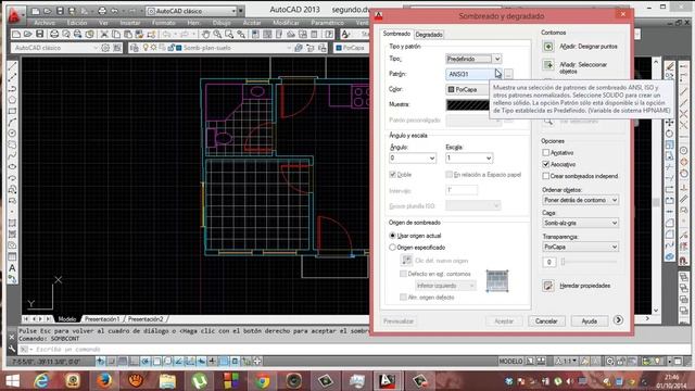 Autocad 25 Sombreados 2 Academia Usero Estepona смотреть онлайн