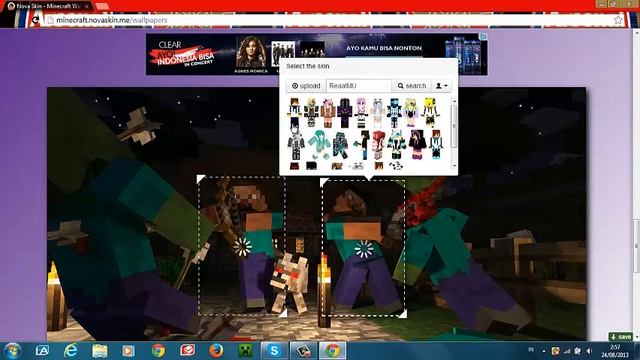 minecraft wallpaper editor смотреть онлайн