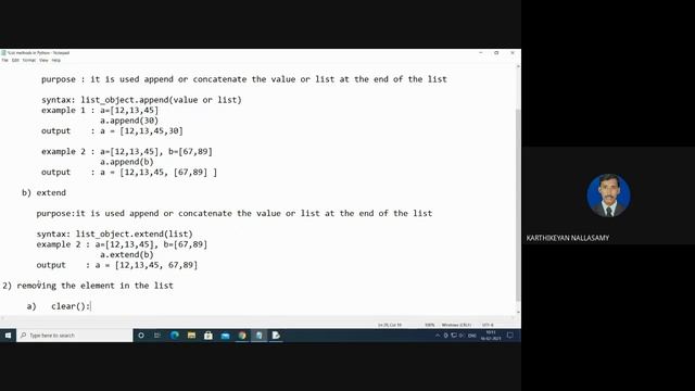 List Methods Part 1 смотреть онлайн