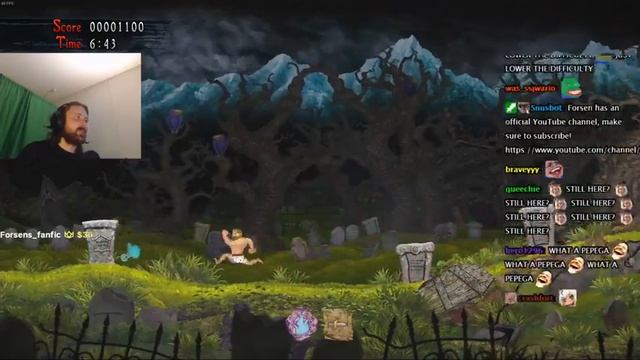 Forsen Plays Ghosts 'n Goblins Resurrection - Part 1 (With Chat)