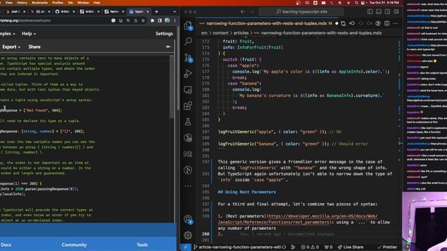 October 31st, 2023: Learning TypeScript article and a bit of typescript-eslint linting смотреть онлайн