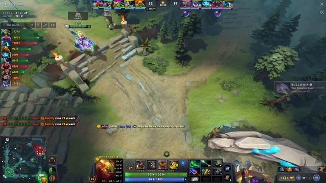 7.33c - Y' Bounty Hunter Hard Support Gameplay - Dota 2 Full Match Gameplay смотреть онлайн