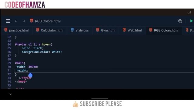 How To Make RGB Color Generator Using HTML + CSS + JS @CodeOfHamza смотреть онлайн