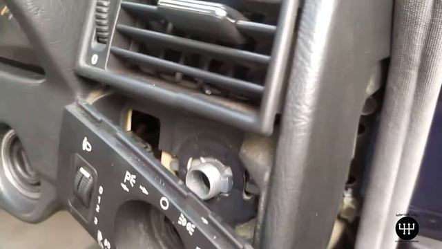 Mercedes W202/W124 - Penggantian Light Switch (Saklar Lampu)
