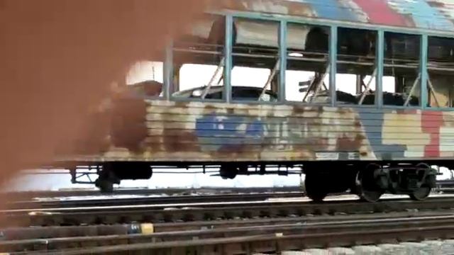 ТЭЗЗА с грузавой поездом , станция Туркестан смотреть онлайн