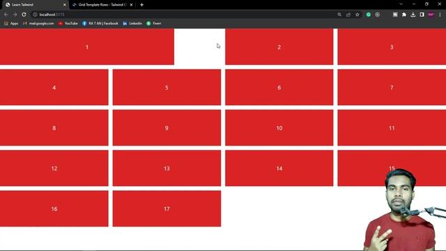 grid template rows tutorial in tailwind css bangla смотреть онлайн