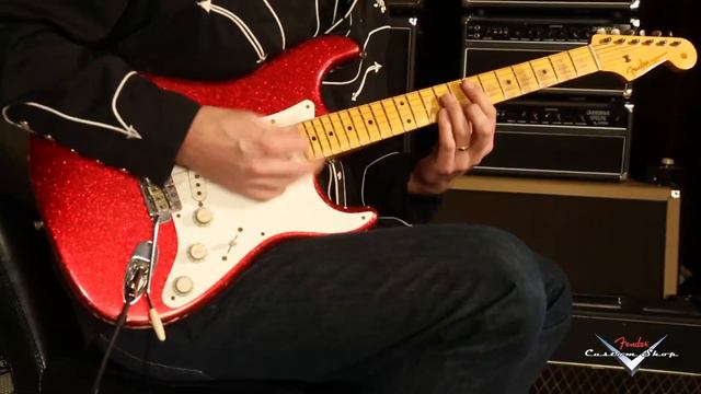 Fender Custom Shop Dealer Select Wildwood "10" Masterbuilt 1957 Stratocaster Relic • SN: R74622 смотреть онлайн