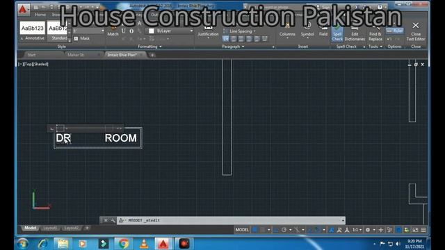 Making a Simple 5 Marla Floor Plan in AutoCAD | Tutorial To Draw A Simple Floor plan 2D смотреть онлайн