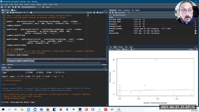 Part 4 Results tables from R to LaTeX смотреть онлайн