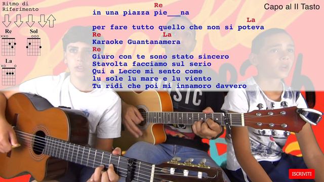 KARAOKE  - Boomdabash, Alessandra Amoroso - Chitarra - Testo e Accordi смотреть онлайн