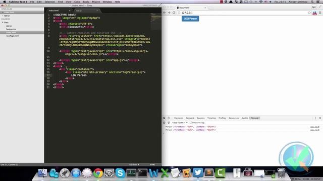 Scope в Angular JS смотреть онлайн