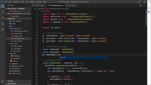 Svelte Tutorial for Beginners #34 - Tweens & Animations смотреть онлайн