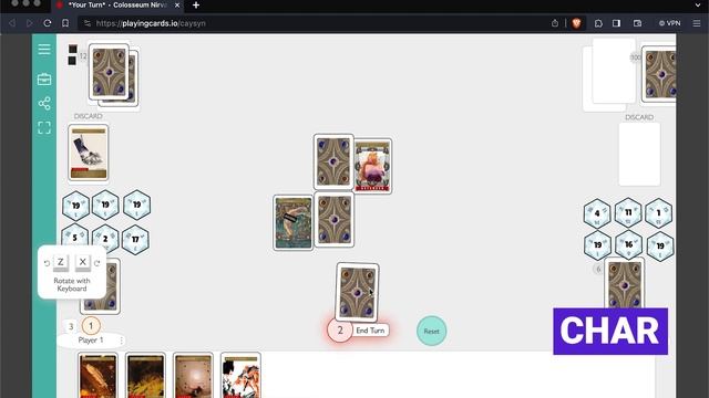Colosseum Nirvana Playtest - 10.26.23 - DevEarley Vs Char - Round 5 (NSFW)