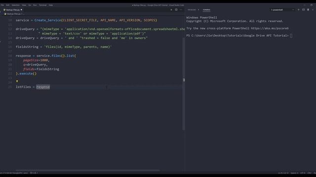 Google Drive API in Python | Automate Backing Up Your Google Drive Files смотреть онлайн