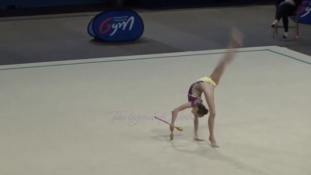 Lily RAMONATXO massues - 2019 Championnat de France Créteil AA (junior Elite) смотреть онлайн
